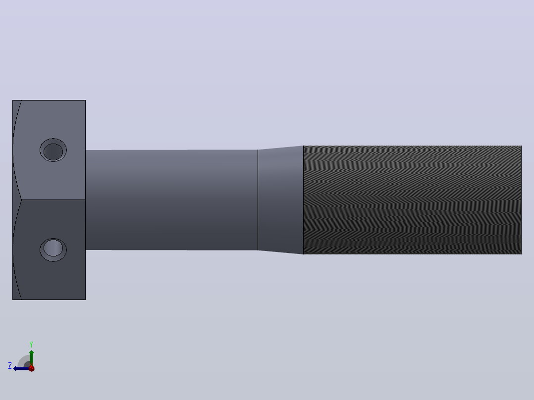多套GBT27-GBT5790六角头螺栓3D模型Solidworks设计右视图