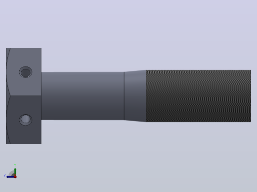 多套GBT27-GBT5790六角头螺栓3D模型Solidworks设计右视缩略图