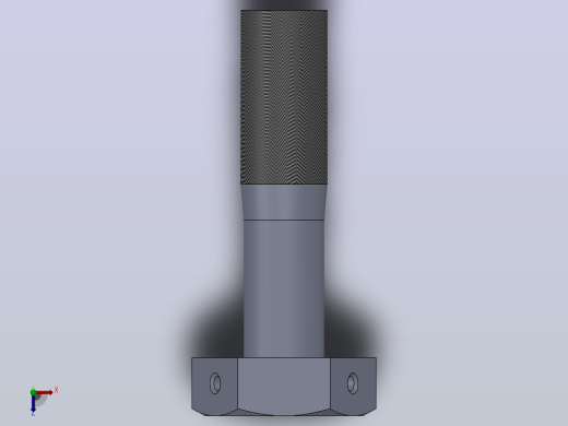 多套GBT27-GBT5790六角头螺栓3D模型Solidworks设计俯视缩略图