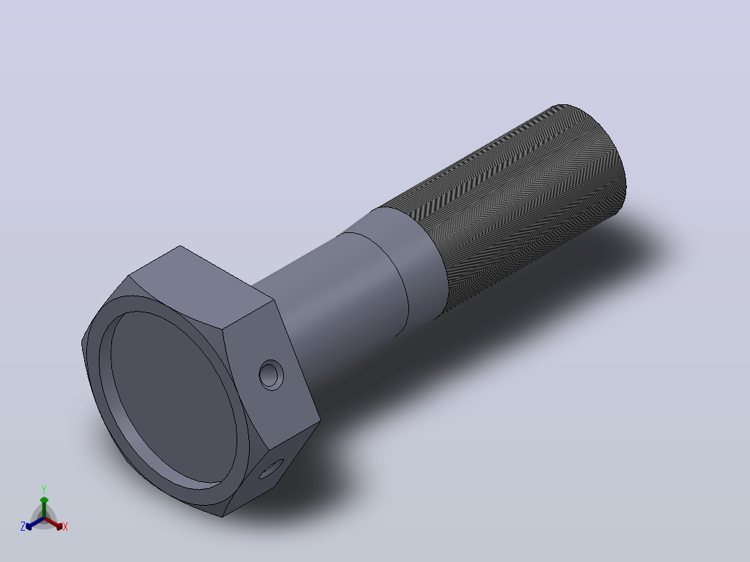 多套GBT27-GBT5790六角头螺栓3D模型Solidworks设计正等轴测图