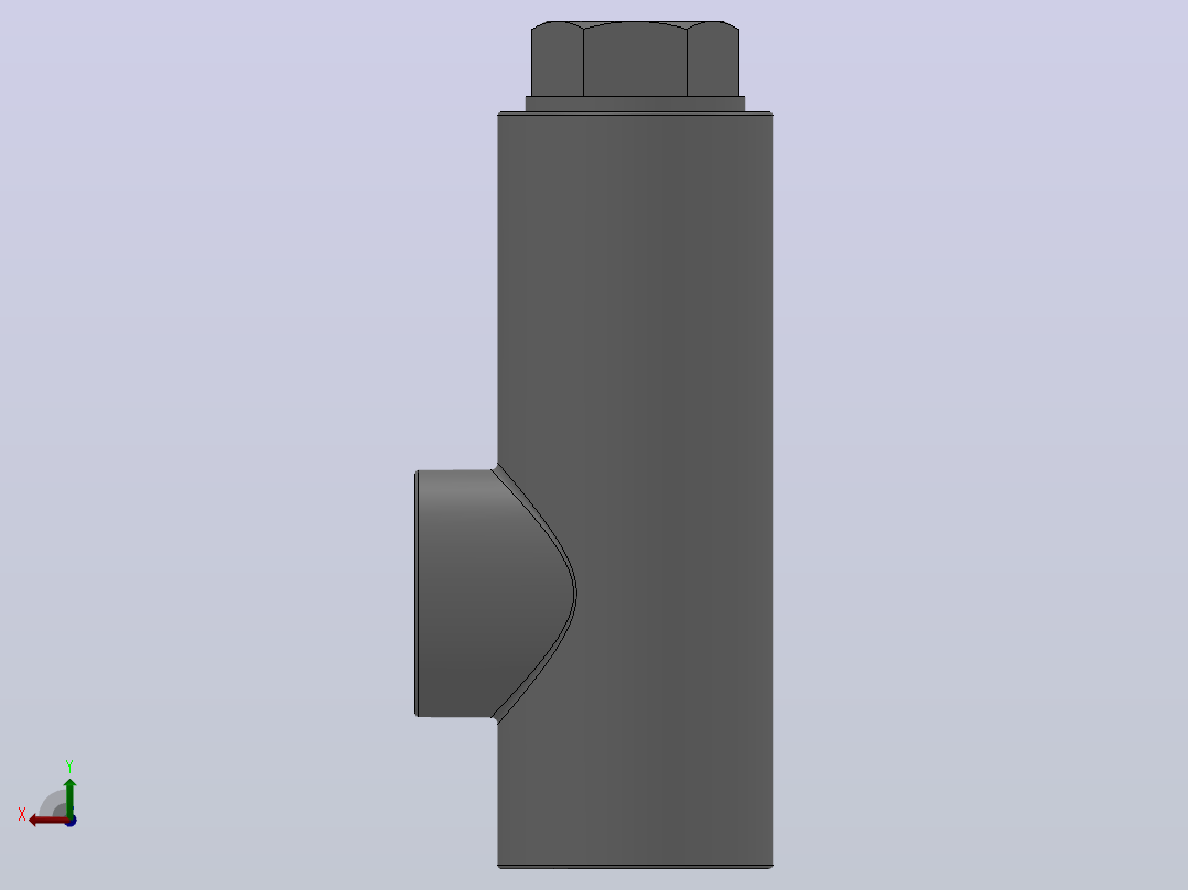 单向阀_DXF-15后视图