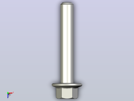 GB-T16674.1-2004 六角法兰面螺栓小系列俯视缩略图