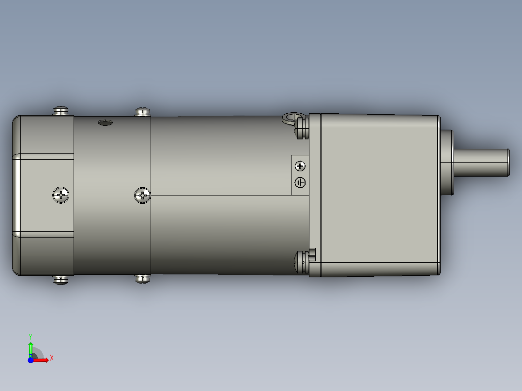 交流减速机5RK60GU-CMF(5GU3KB-200KB)前视图
