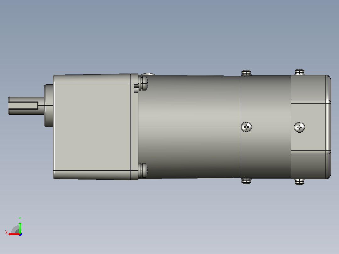 交流减速机5RK60GU-CMF(5GU3KB-200KB)后视图