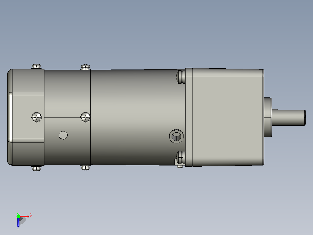 交流减速机5RK60GU-CMF(5GU3KB-200KB)俯视图