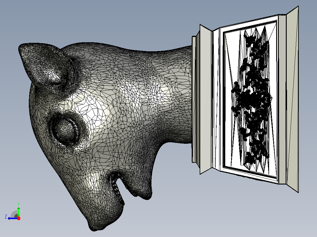 12生肖+圆明园兽首右视图