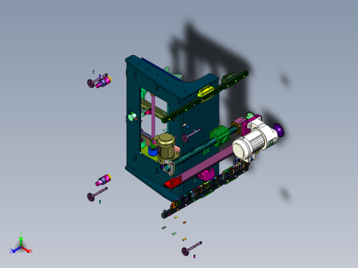 垂直丝杠传动大型举升设备