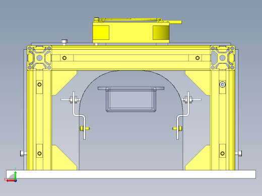 在搬运皮带输送机上冷却工件后视缩略图