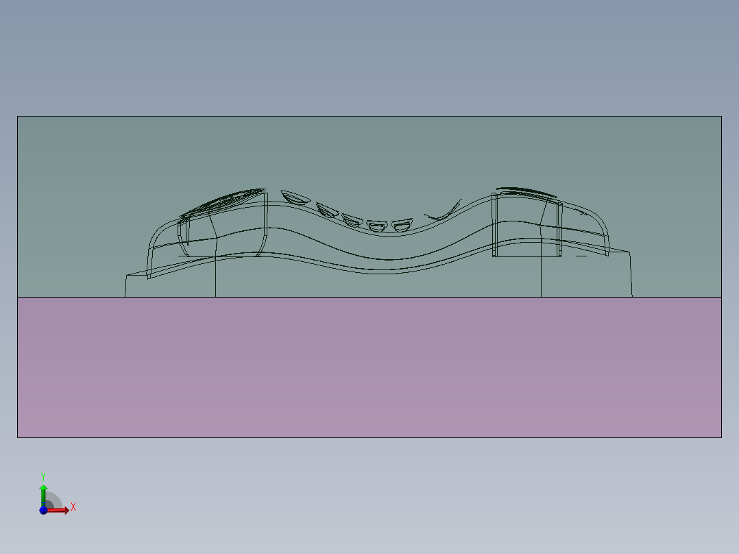 电话受话器全套模型模具前视图