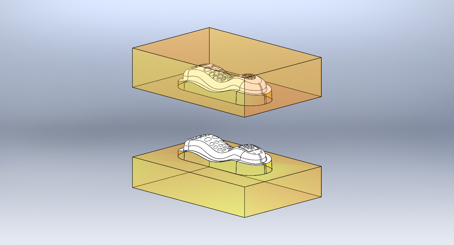 电话受话器全套模型模具