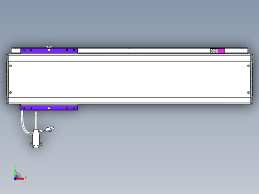 威洛博VL系列直线电机模组-VL14S2-S450前视缩略图
