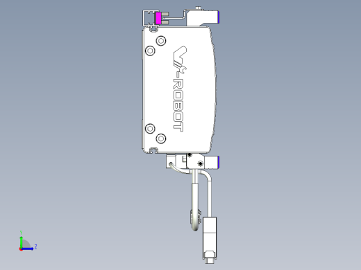 威洛博VL系列直线电机模组-VL14S2-S450左视缩略图