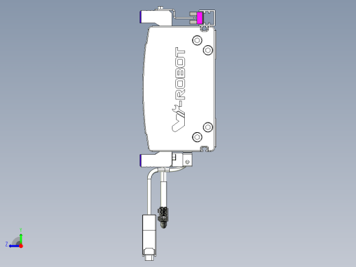 威洛博VL系列直线电机模组-VL14S2-S450右视缩略图
