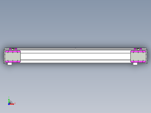 威洛博LC系列3d模型模组2LC14S1Y-S1100前视缩略图