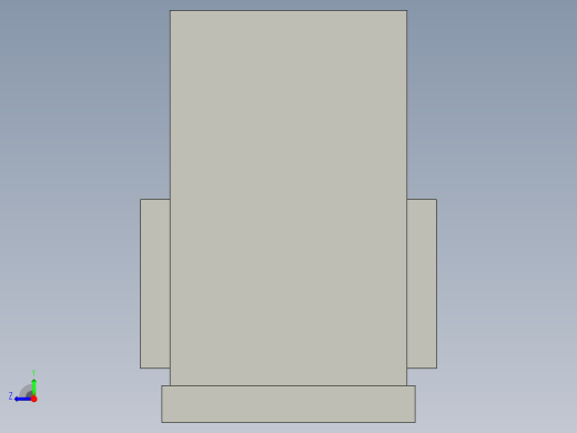 基恩士RD-50_kc图纸模型右视缩略图