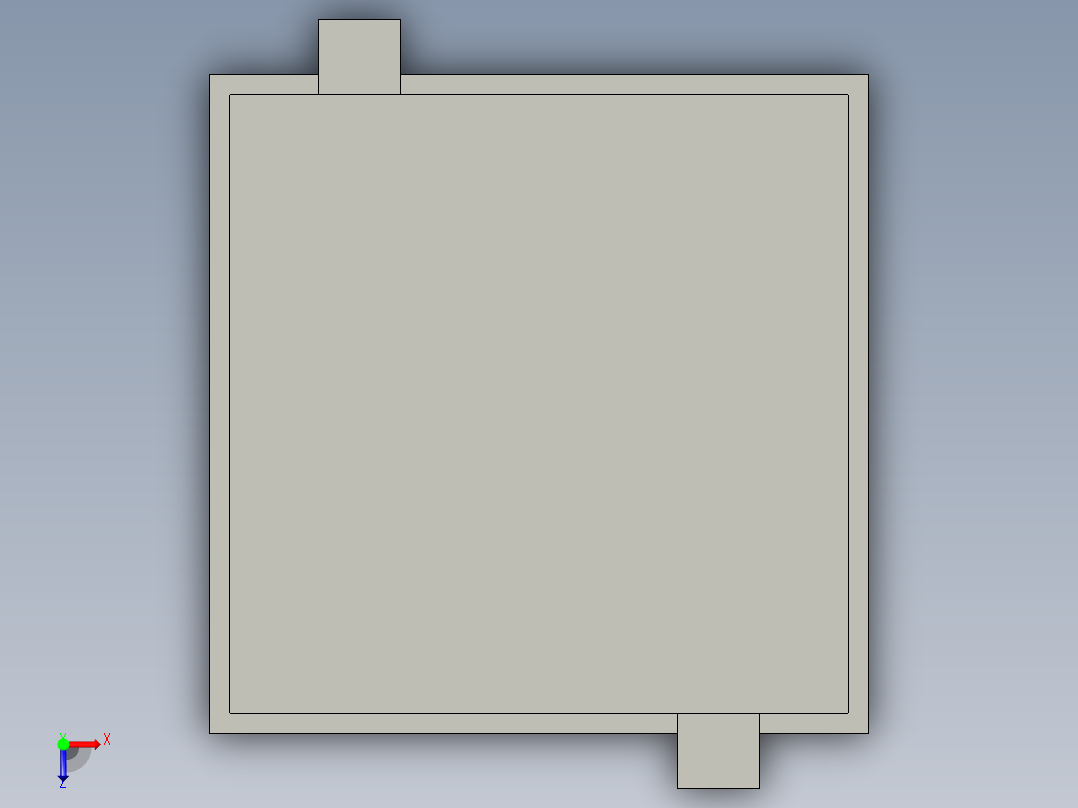 基恩士RD-50_kc图纸模型俯视图