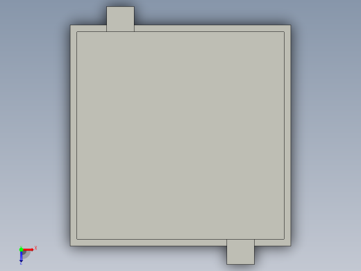 基恩士RD-50_kc图纸模型俯视缩略图