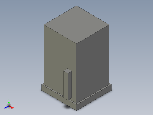 基恩士RD-50_kc图纸模型正等轴测缩略图