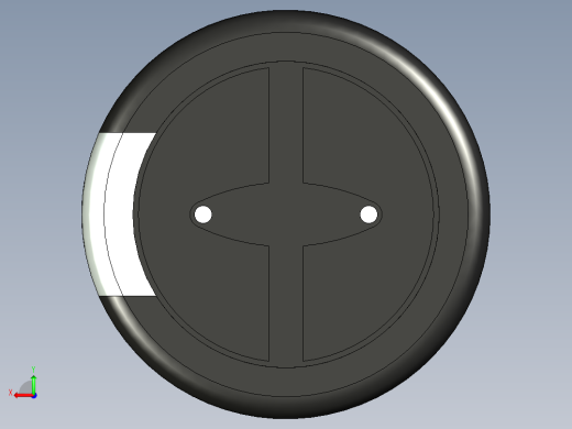 无源元件封装-CAP_RAD_D18x20_POL_BK后视缩略图