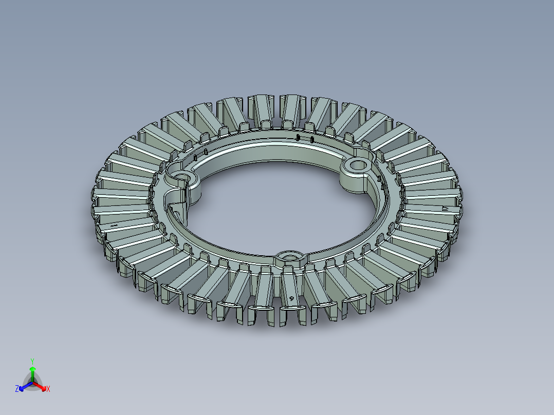 627定子装配夹具组装机UG设计正等轴测图