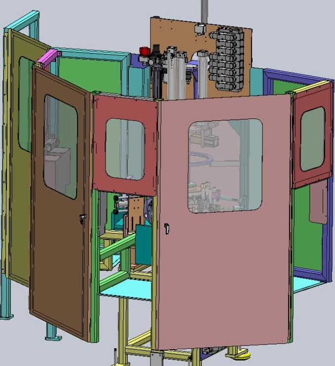 627定子装配夹具组装机UG设计
