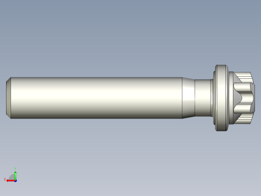 六角螺钉-Hexalobular_screw-M4-20-17-4-6.4-5.stp后视缩略图