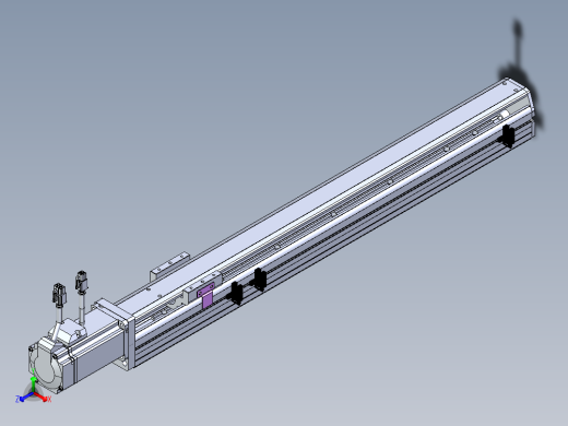 东锦丝杆传动-直线滑台模组DH60-L10-S500-BC-T400-C3