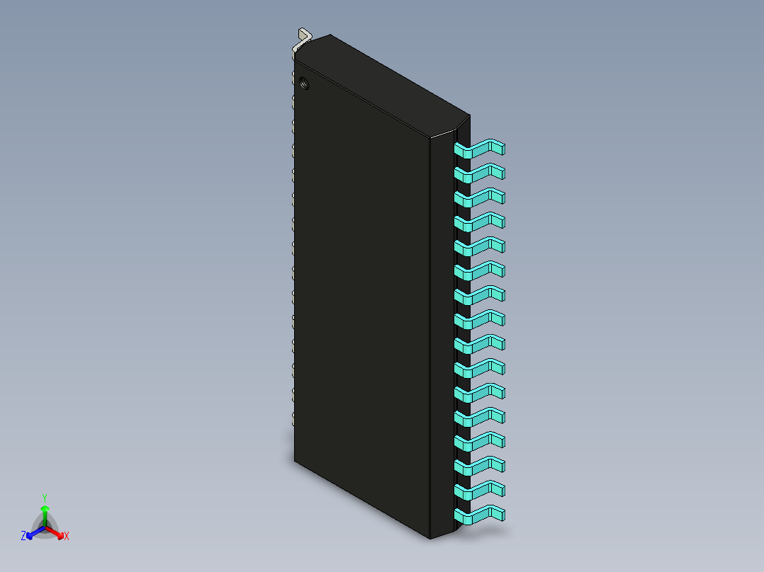 元器件3D封装SOIC32X51