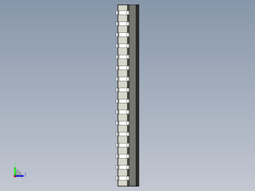 元器件3D封装SOIC32X51左视缩略图