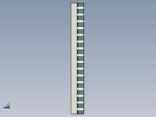 元器件3D封装SOIC32X51右视缩略图