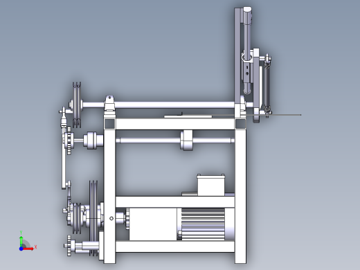 基于CATIA的土豆切片机结构设计-含三维catia前视缩略图
