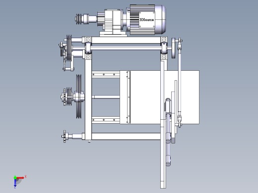 基于CATIA的土豆切片机结构设计-含三维catia俯视缩略图