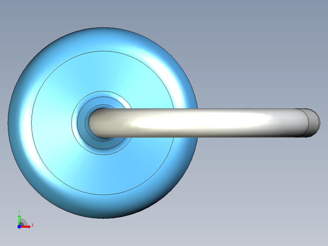 无源元件封装-RES-0.5W-V-MF前视图