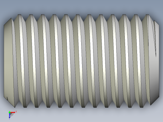 DIN 913-ISO 4026 固定螺钉-M24 L=40.STEP俯视缩略图