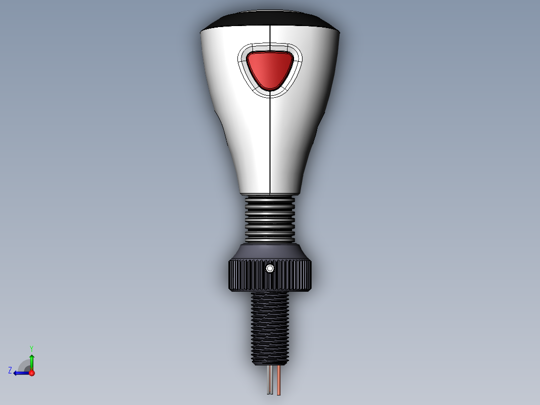 电磁假肢手臂右视图