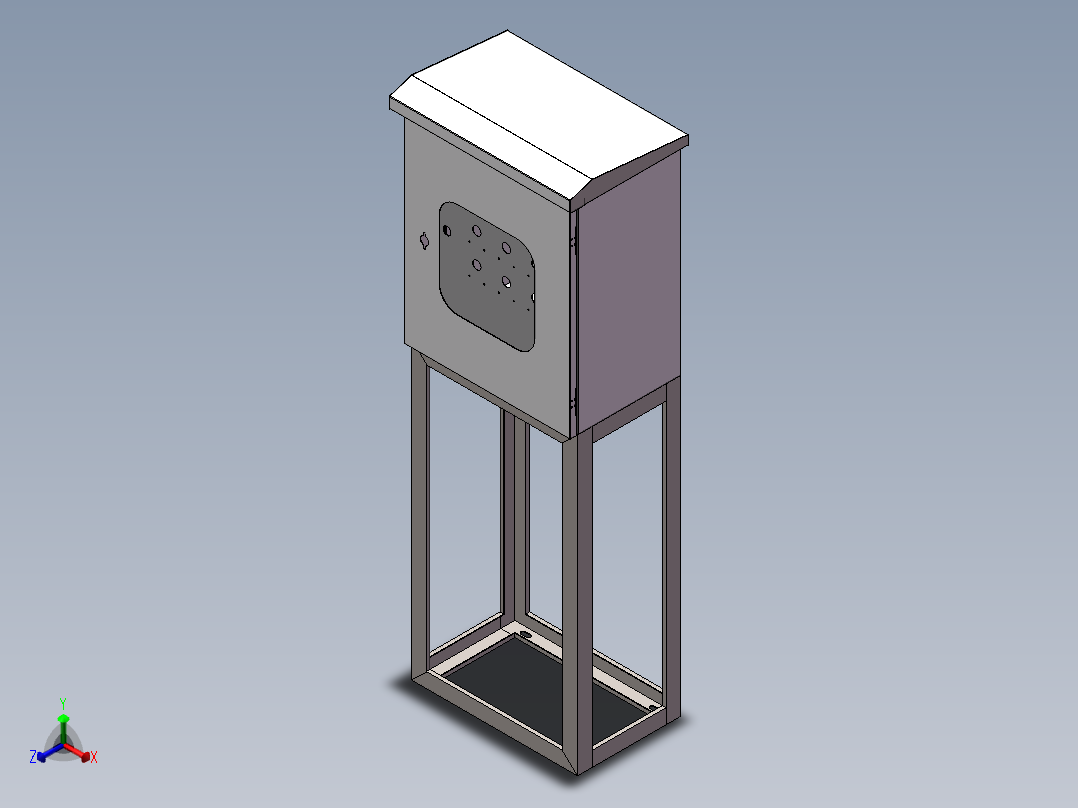 550+450+300+1.2+800-户外正等轴测图