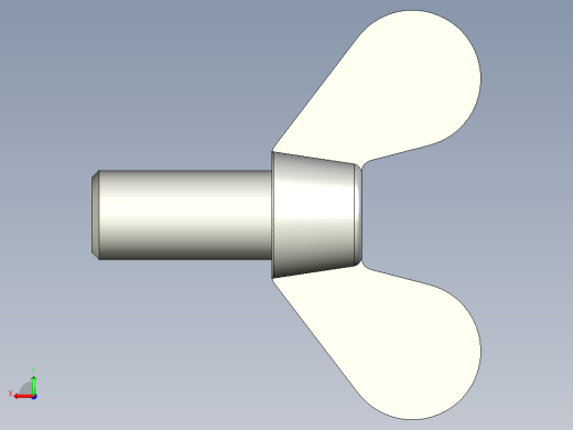 带耳螺钉-DIN_316_Wing_screws_20x2.5x40-32.5-29_90_6.9_46.5_20.stp后视缩略图