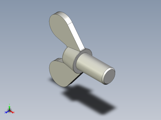 带耳螺钉-DIN_316_Wing_screws_20x2.5x40-32.5-29_90_6.9_46.5_20.stp正等轴测缩略图