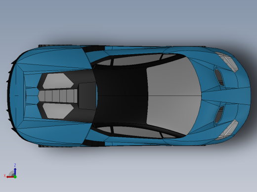 兰博基尼俯视缩略图