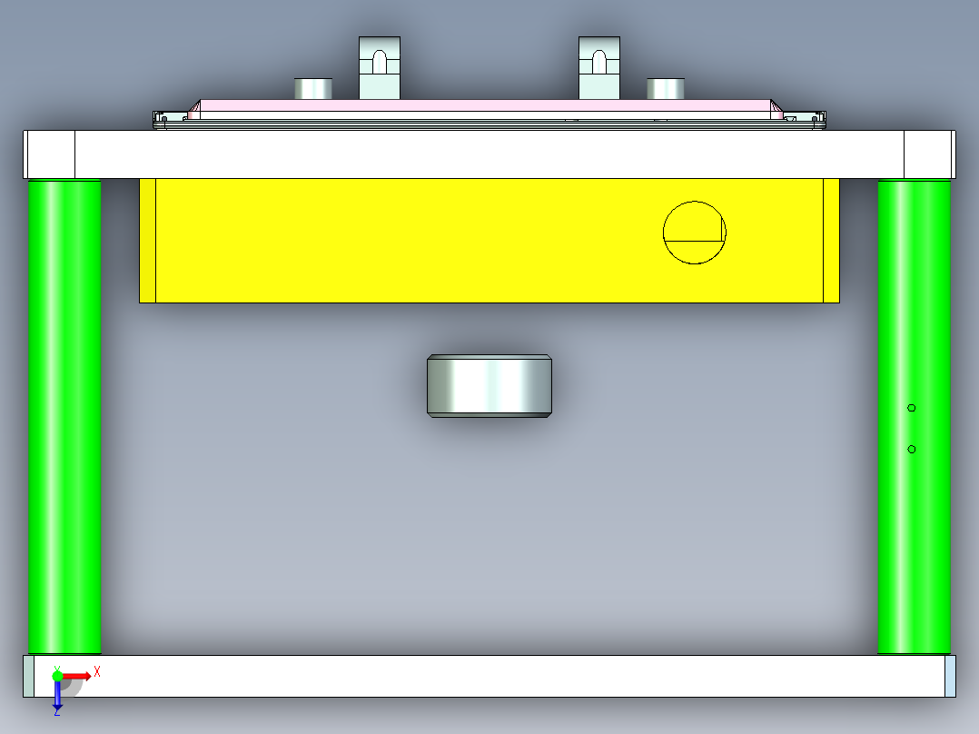 ux301-a-笔记本CNC工装夹具三维模型cnc3-7-26俯视图