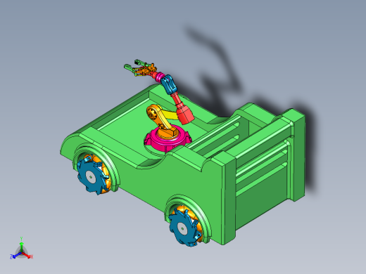 机械臂正等轴测缩略图