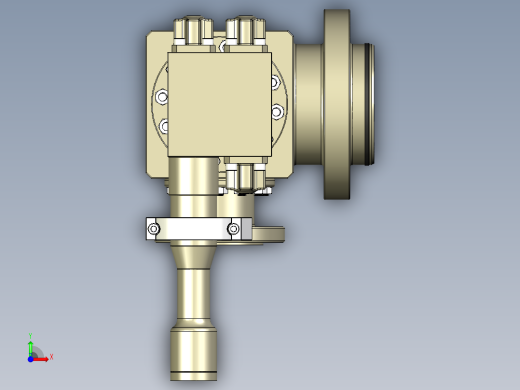 武器处理阀前视缩略图