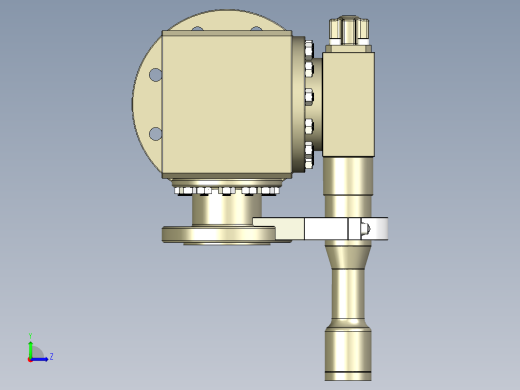 武器处理阀左视缩略图