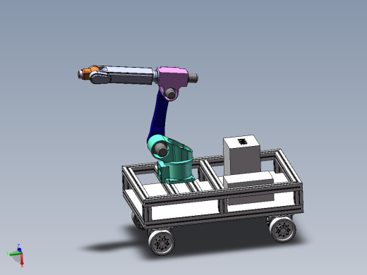 轮式移动机器人焊接工作站的设计与控制