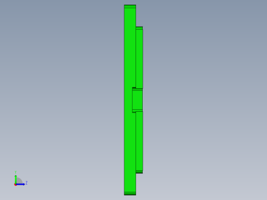 X3504-A笔记本CNC工装夹具三维模型-CNC1加镶块-220914左视缩略图