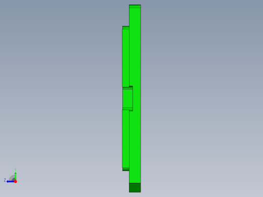 X3504-A笔记本CNC工装夹具三维模型-CNC1加镶块-220914右视缩略图