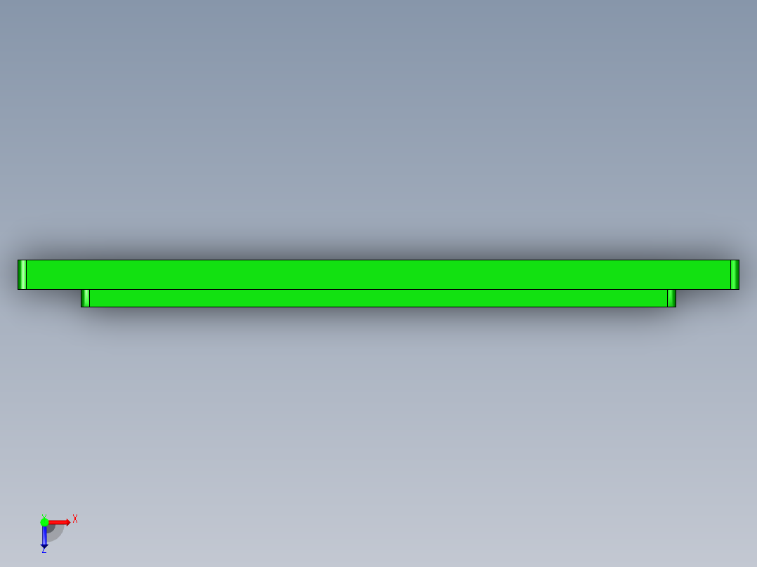 X3504-A笔记本CNC工装夹具三维模型-CNC1加镶块-220914俯视图