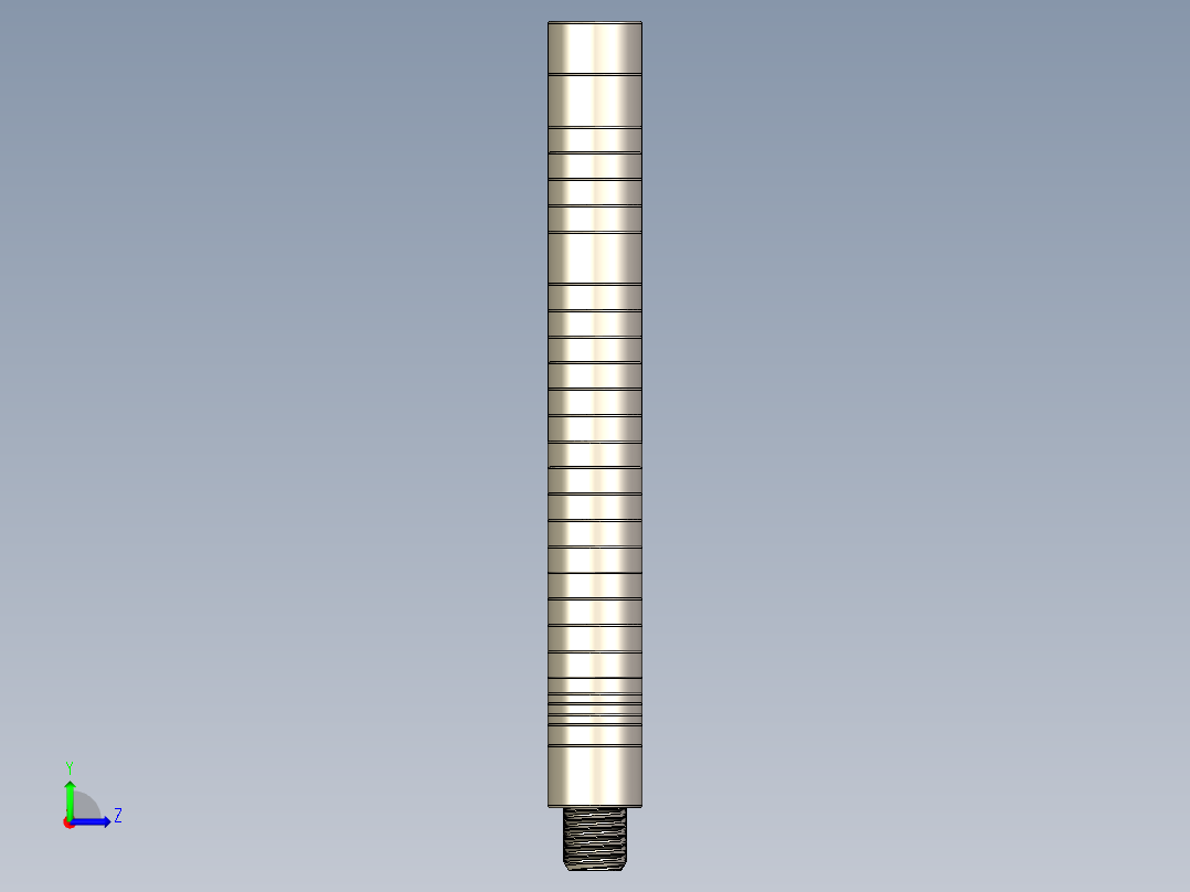 M12公制内六角螺钉汇总左视图