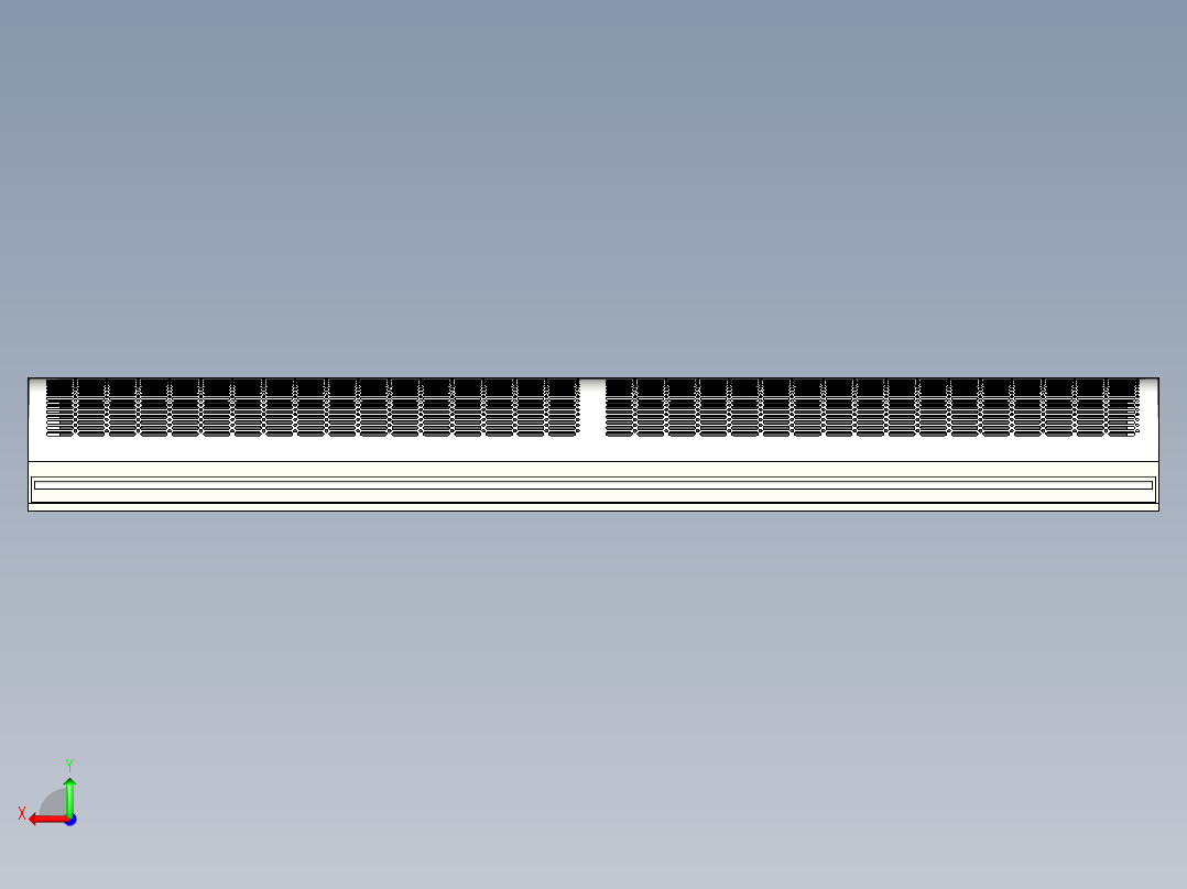 风幕机模型后视图
