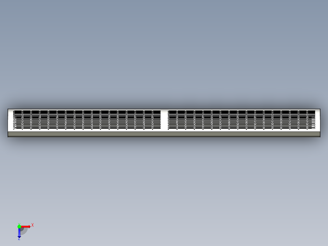 风幕机模型俯视图